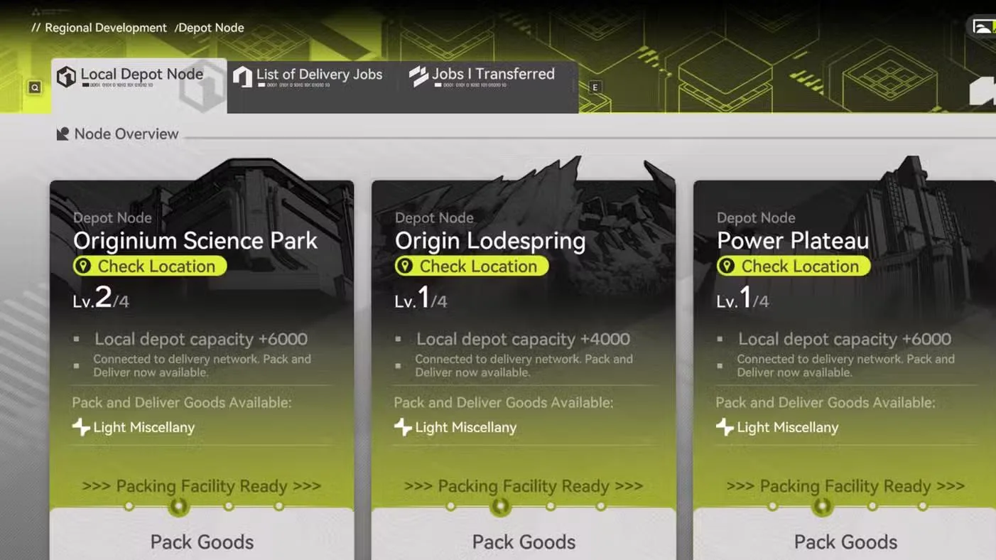 Depot Node Locations & How To Upgrade Storage In Endfield