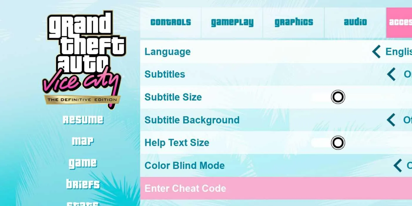 Every Cheat Code for Grand Theft Auto: Vice City – Definitive Edition