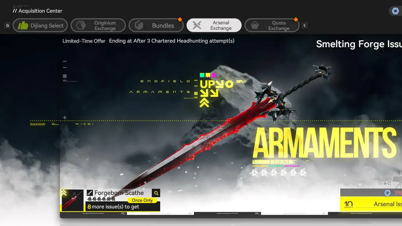 How the gacha e pity works in Arknights: Endfield