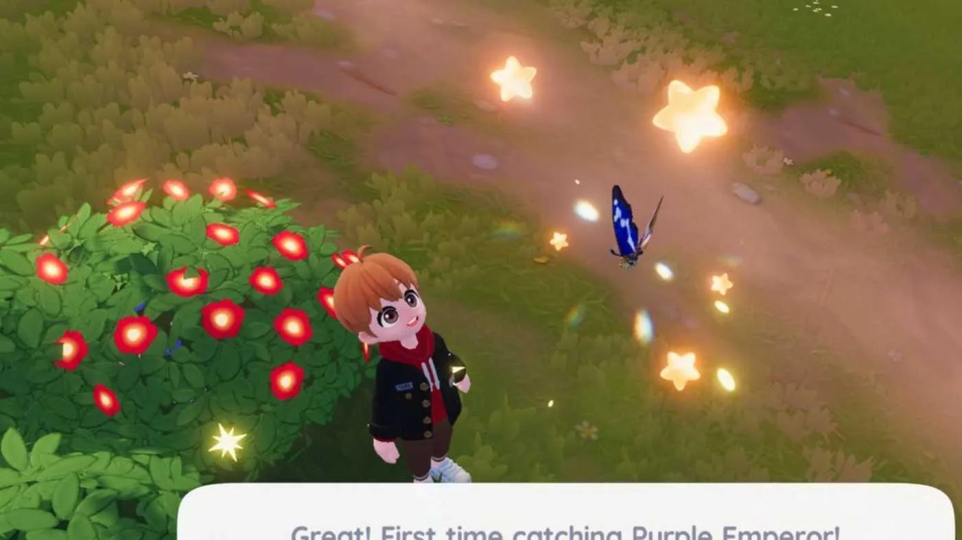 How to Find and Catch the Purple Emperor in Heartopia