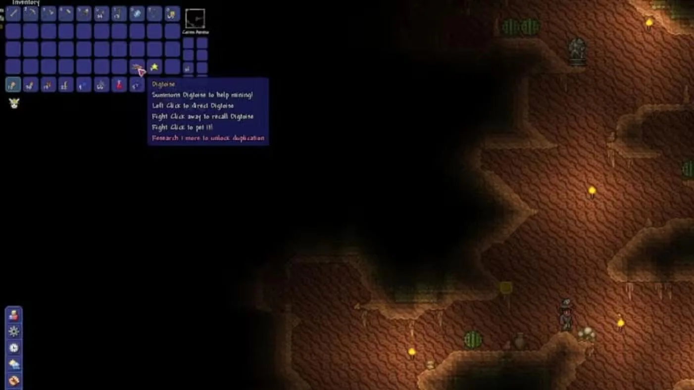 How to Find Digtoise in Terraria