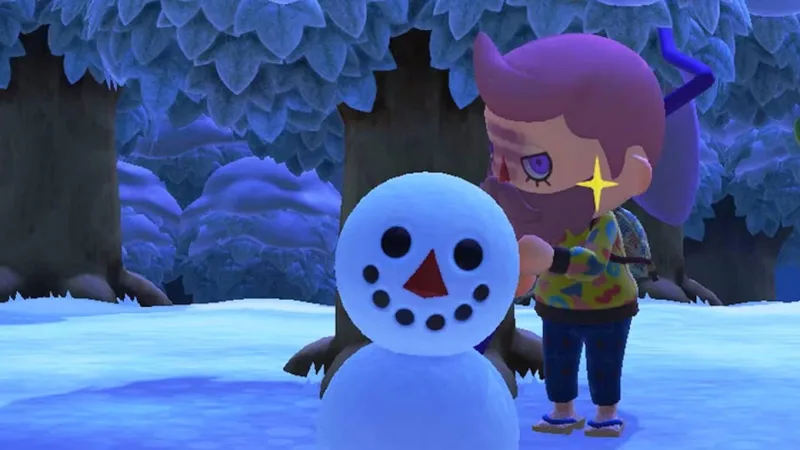 Animal Crossing: New Horizons – O  para Flocos de Neve Grandes e Snowboys Perfeitos
