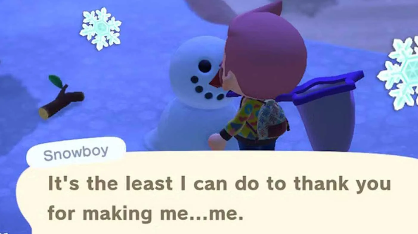 How to Get Large Snowflakes in Animal Crossing New Horizons