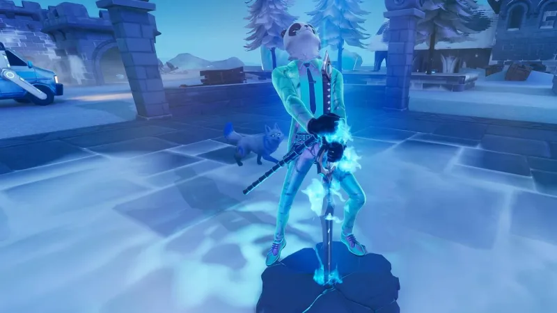 Lâmina Infinita no Fortnite OG: Domine o Poder em Polar Peak
