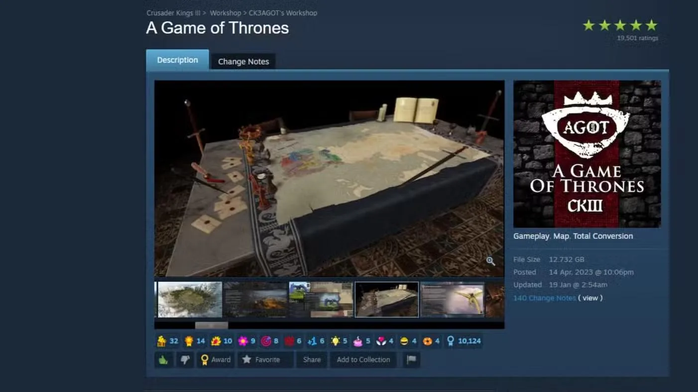 How to Play as Ser Duncan the Tall in Crusader Kings 3's AGOT Mod