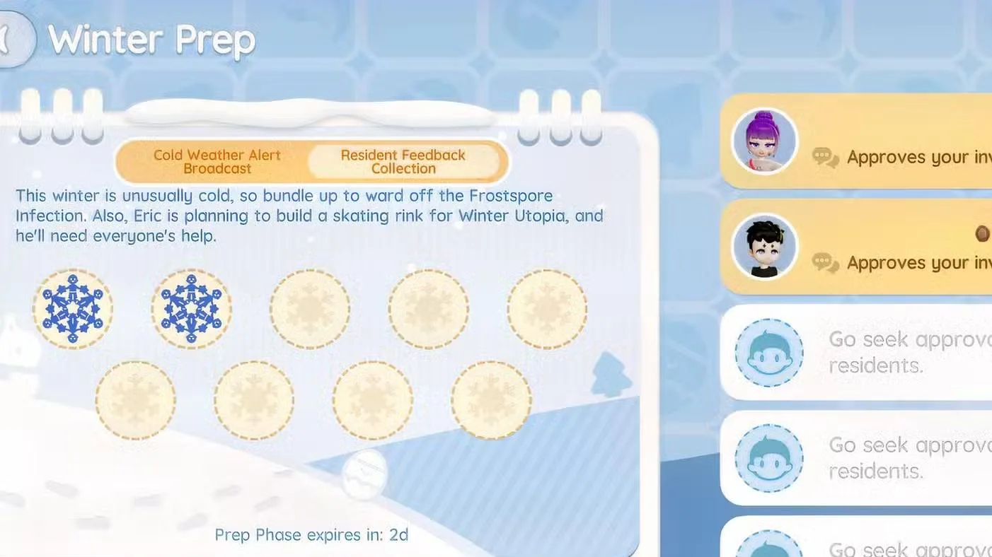 How to Unlock the Winter Frost Season in Heartopia
