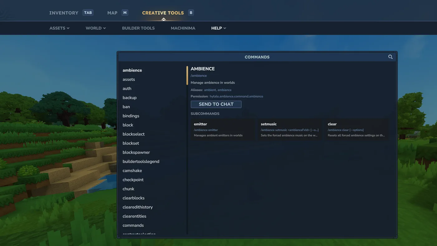 How to Use Console Commands in Hytale