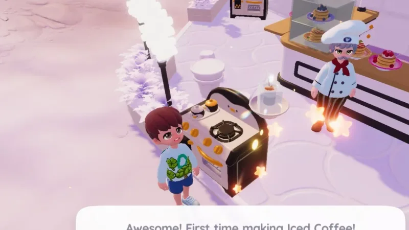 Heartopia:  Essencial para Dominar a Receita de Café Gelado