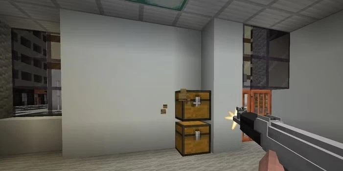 Seleção de mods de armas para Minecraft
