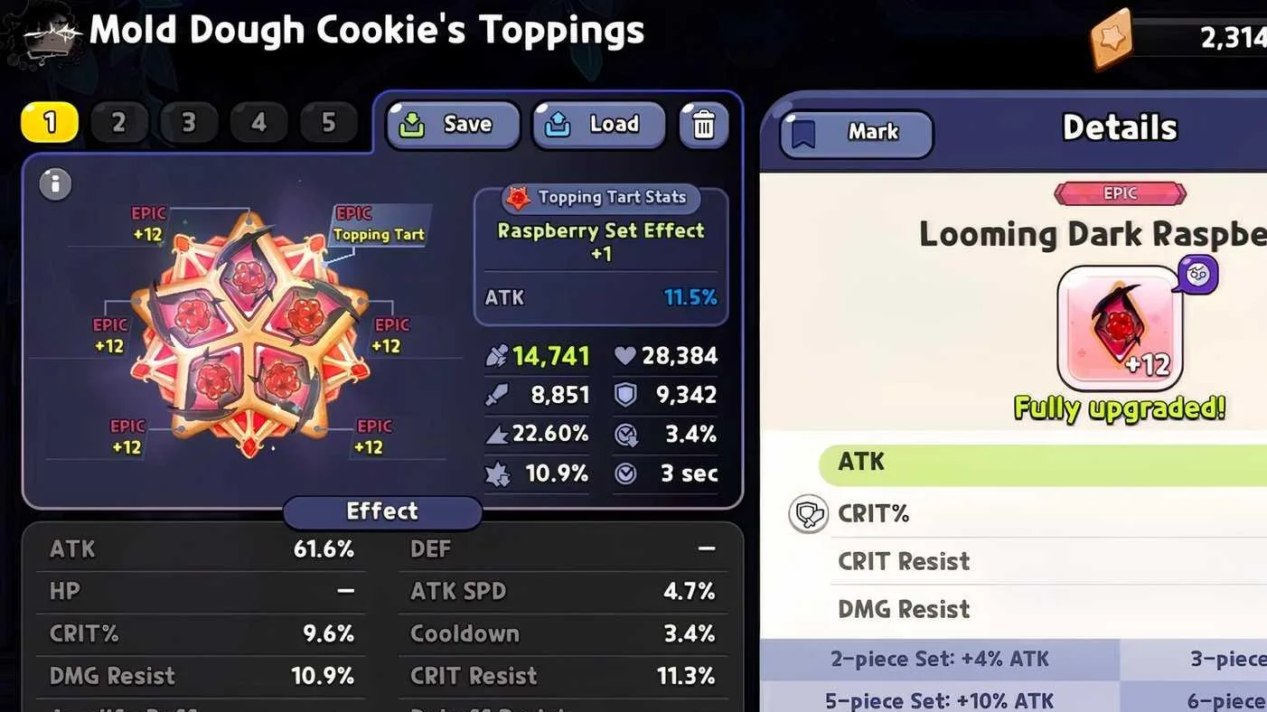 Mold Dough Cookie Build and Best Toppings in Cookie Run Kingdom