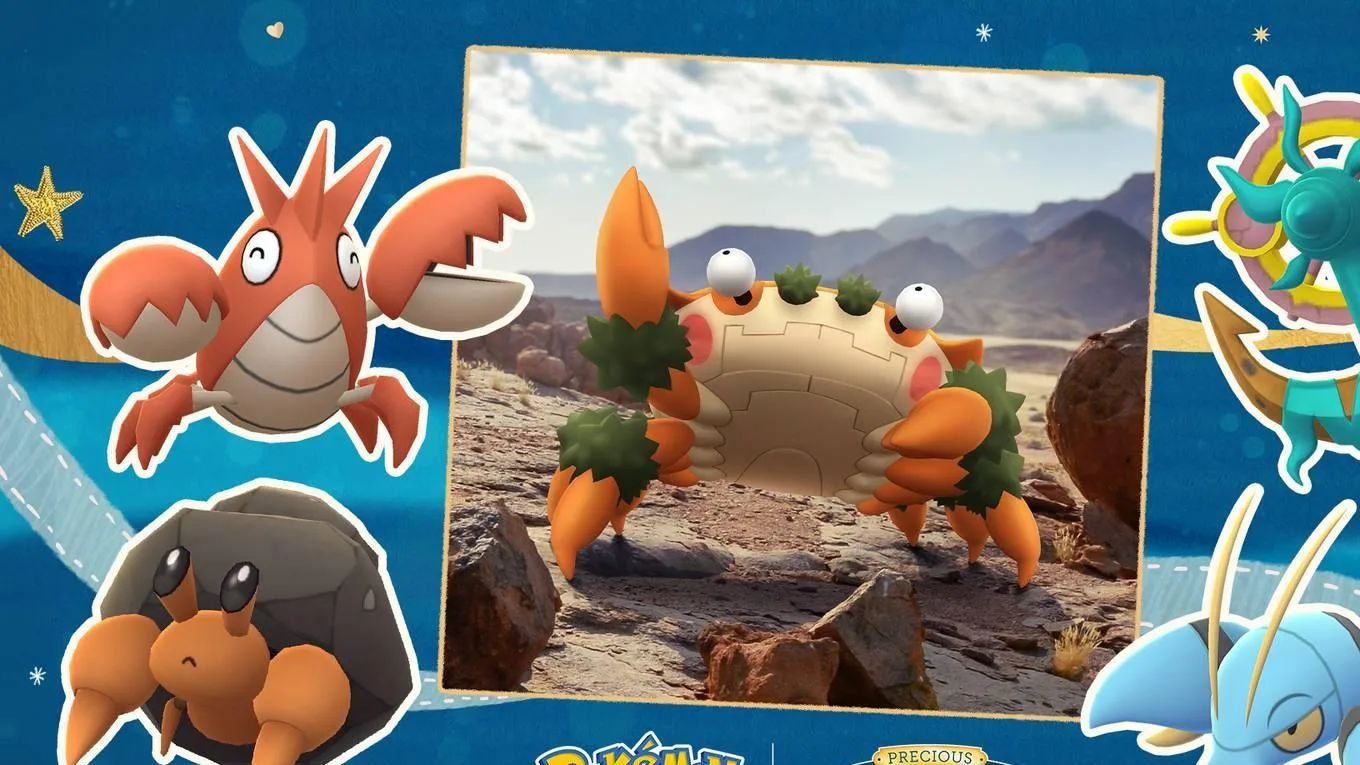 Pinch Perfect Event Guide: Klawf Debut, Shiny Dhelmise, Spawns, Raids, Research Tasks & Rewards in Pokemon GO