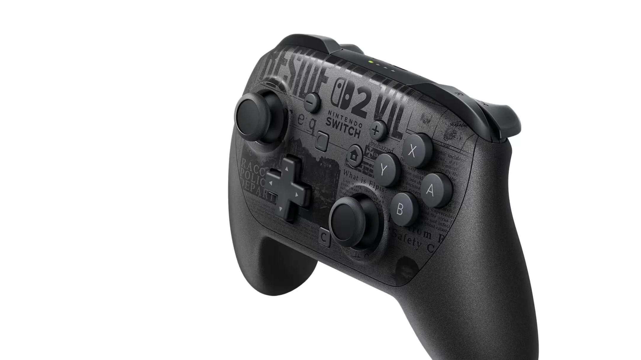 Resident Evil Requiem Themed Nintendo Switch 2 Pro Controller, amiibo Announced