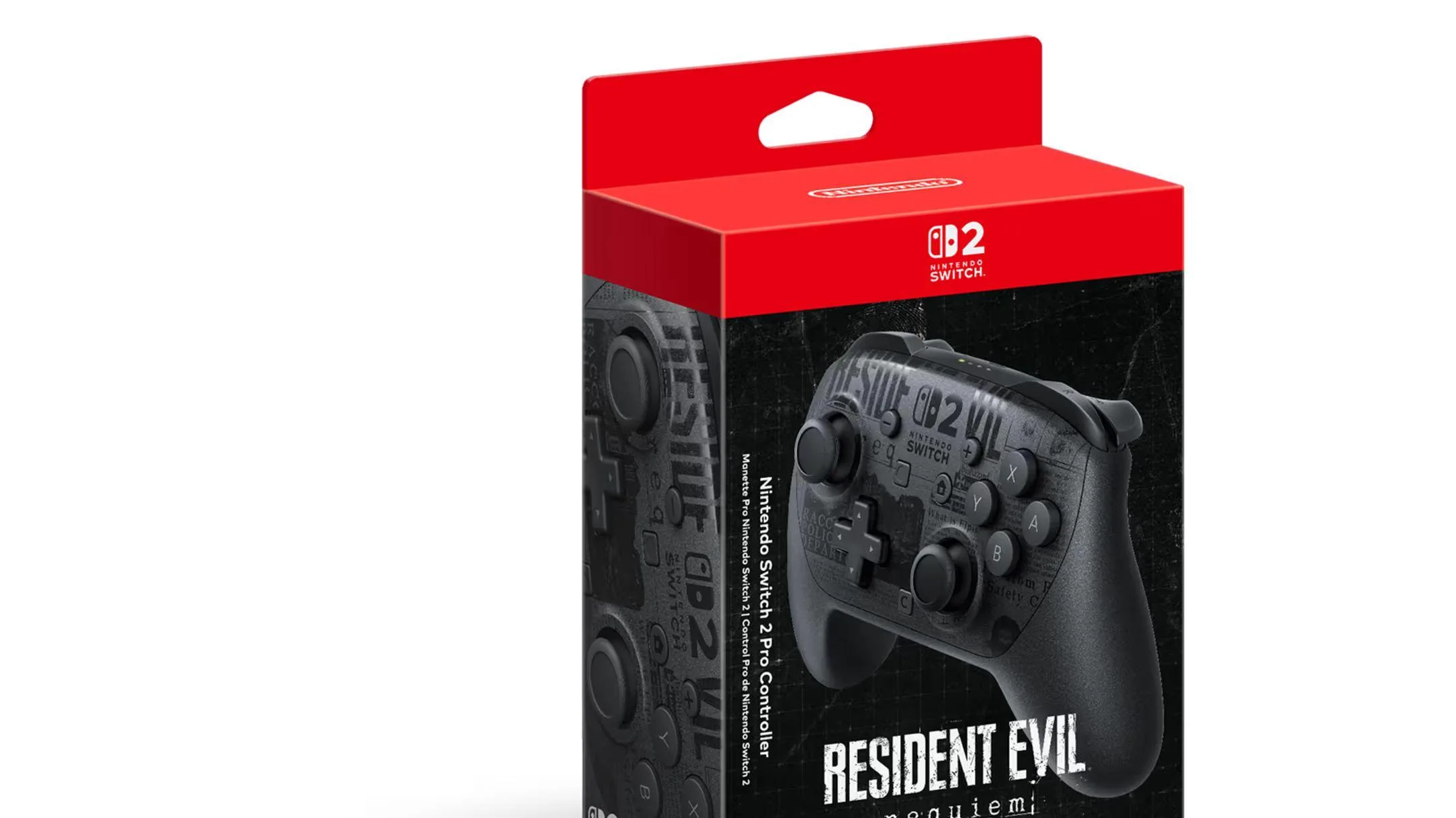 Resident Evil Requiem Themed Nintendo Switch 2 Pro Controller, amiibo Announced