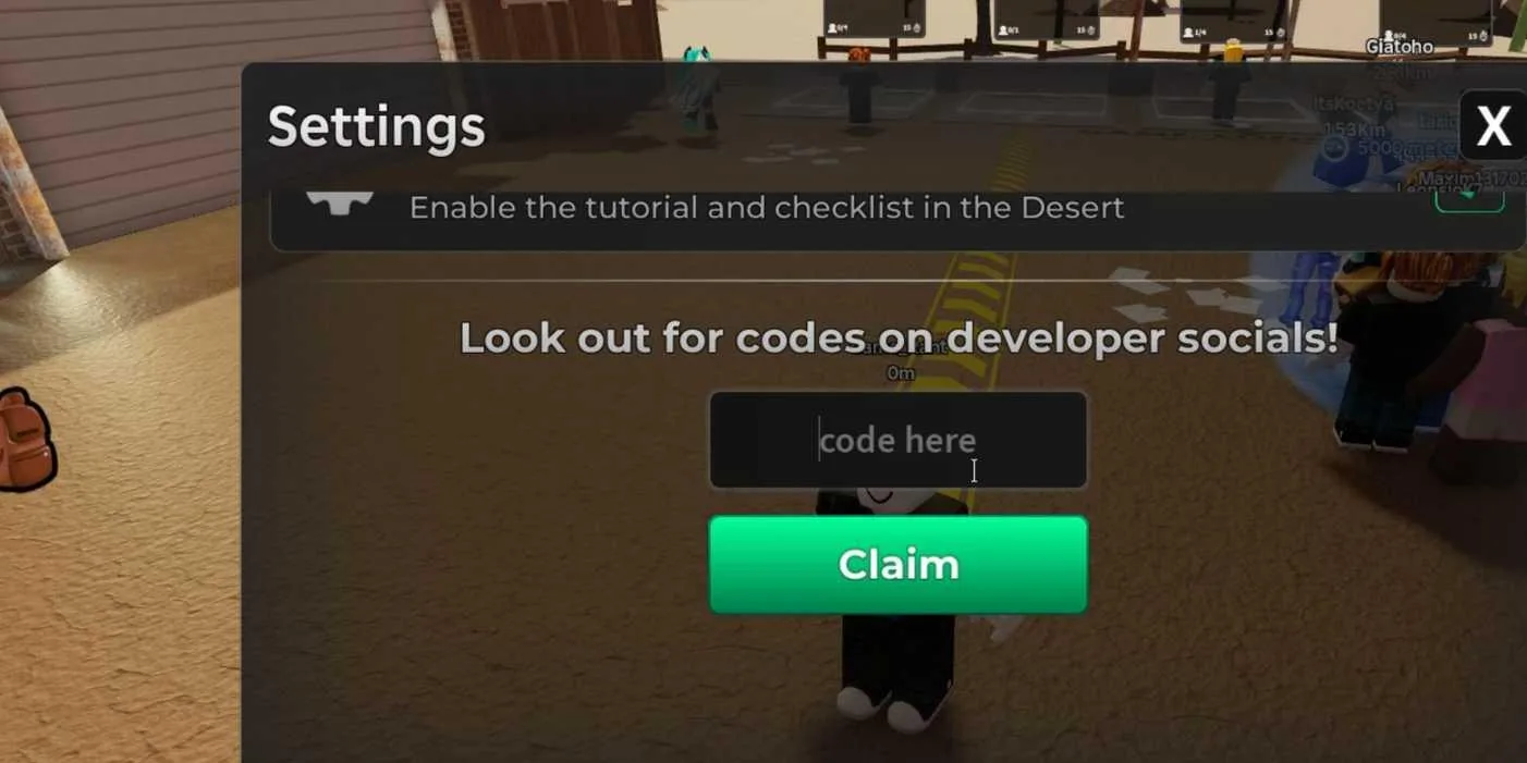 Roblox: A Dusty Trip Codes