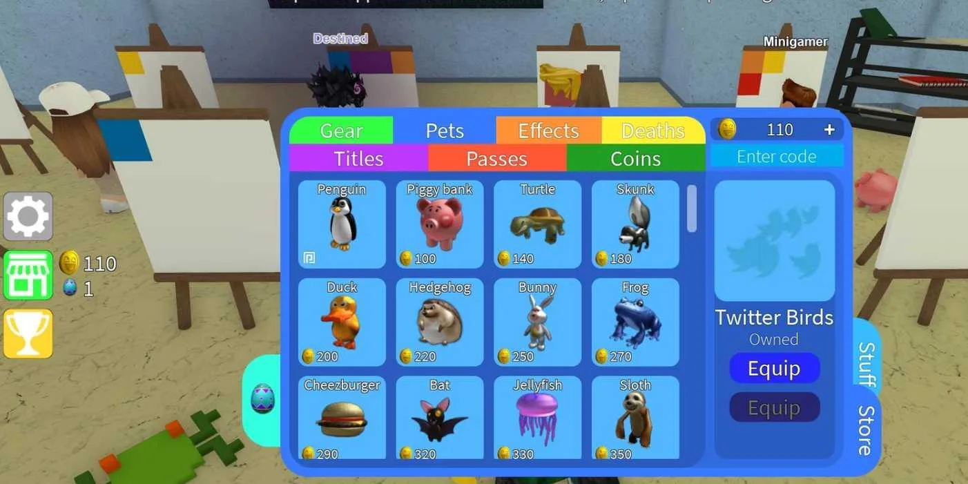 Roblox: Epic Minigames Codes