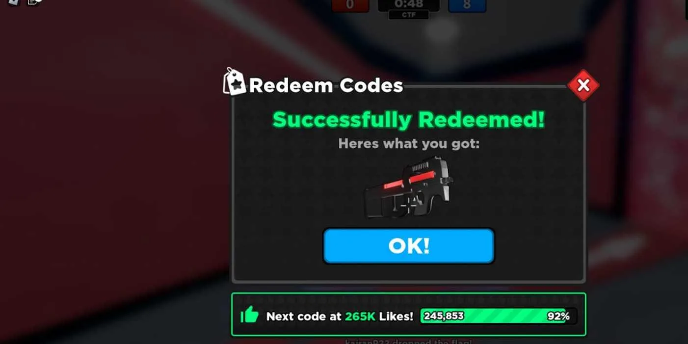 Roblox: Flag Wars Codes