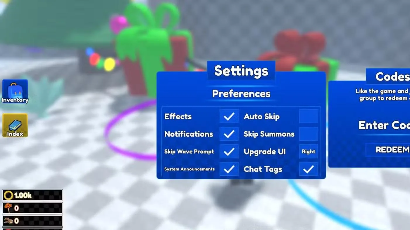 Roblox Project Sonic TD Codes