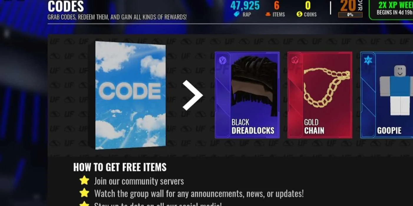 Roblox: Ultimate Football Codes