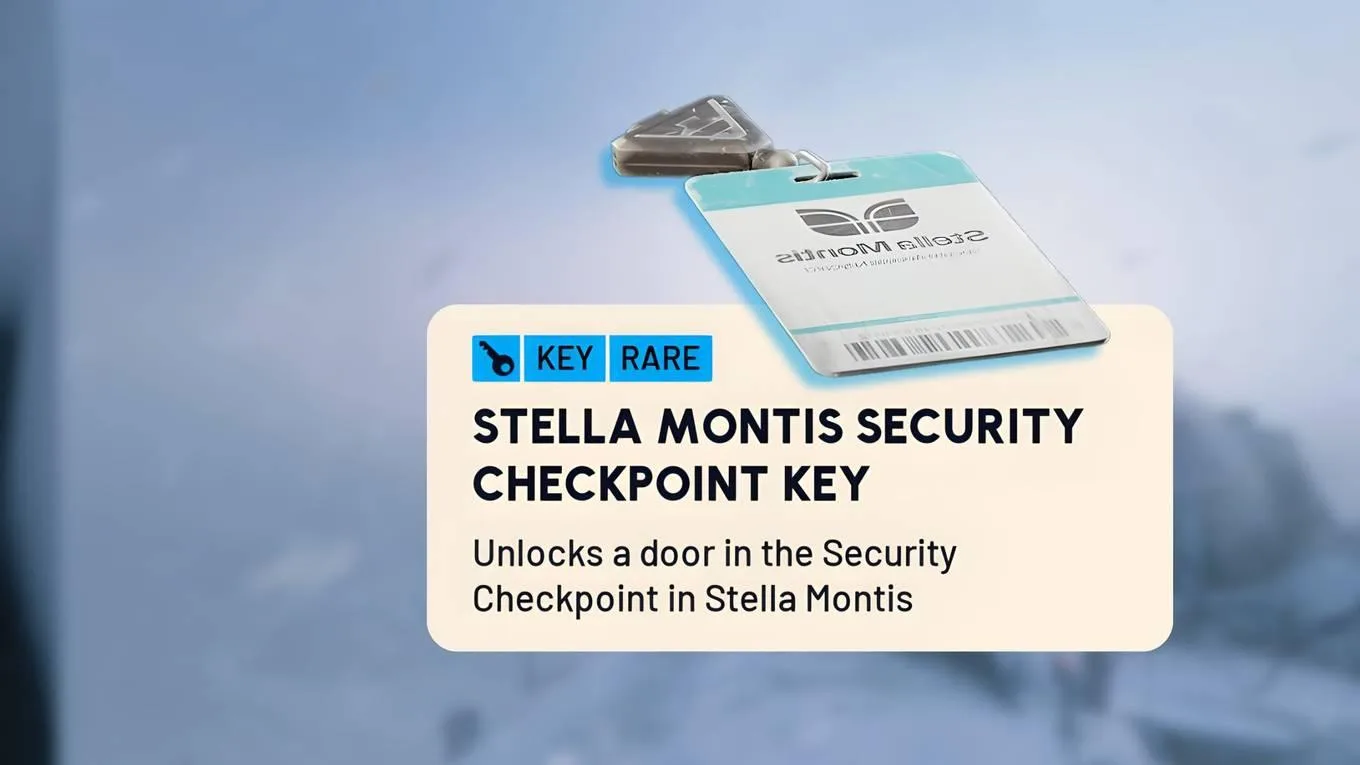 Stella Montis Security Checkpoint Key Location in ARC Raiders