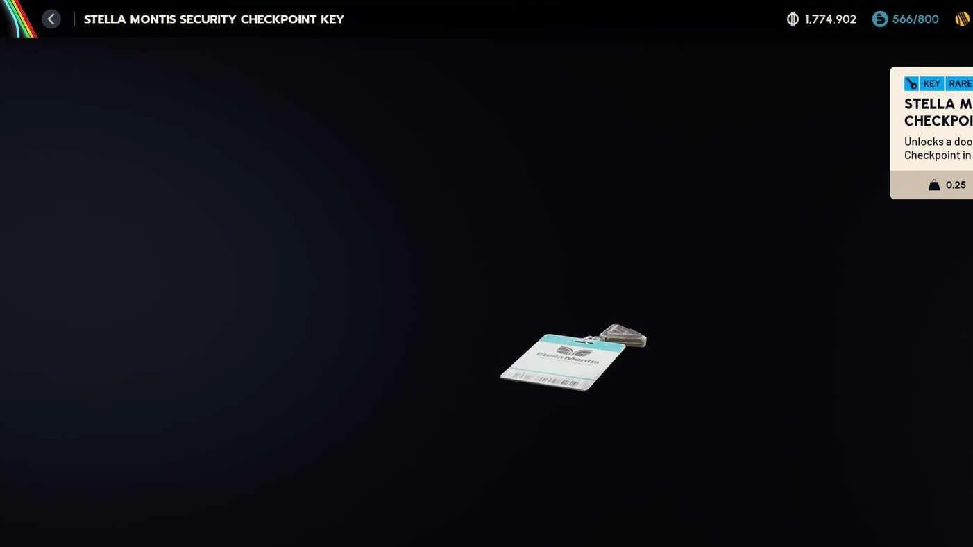 Stella Montis Security Checkpoint Key Location in ARC Raiders