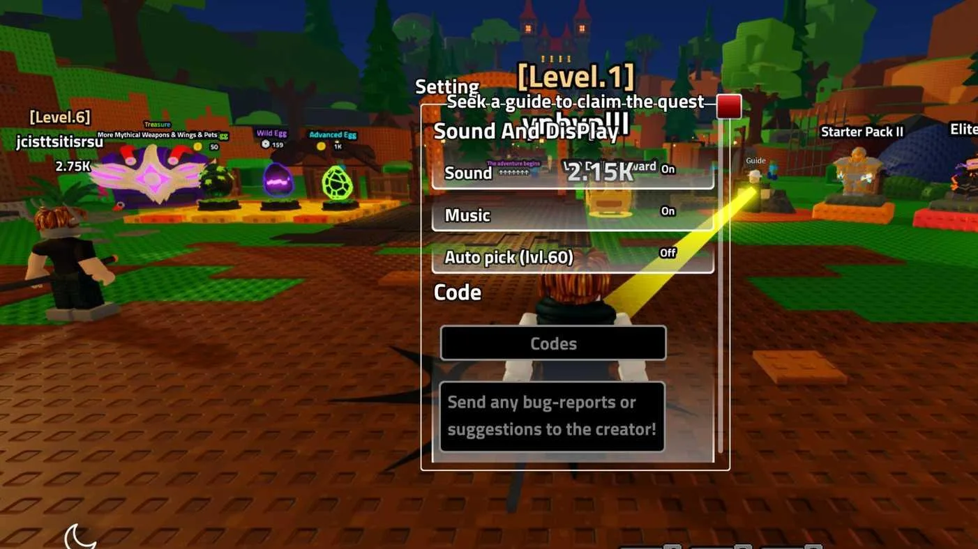 Sword Slasher Loot Codes for Roblox