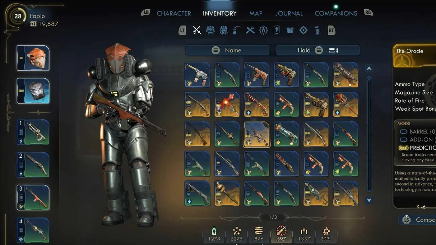 The Outer Worlds 2 The Oracle: How to get the Effective Assault Rifle