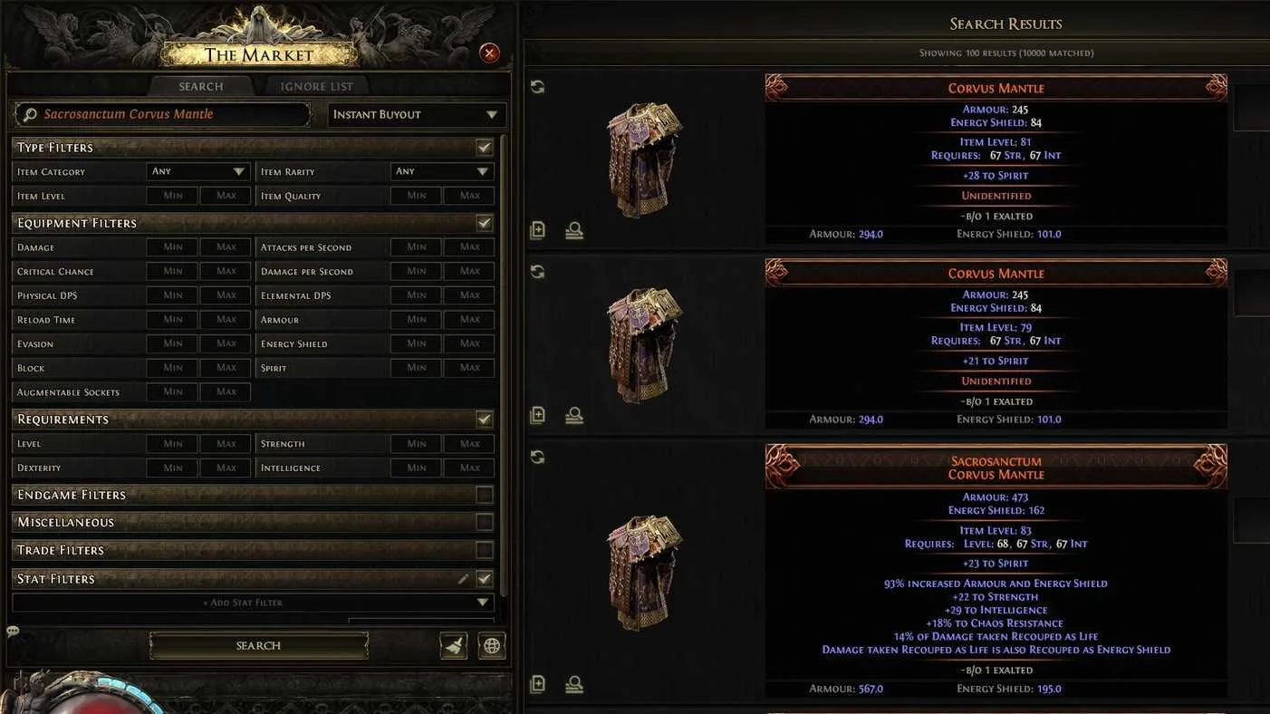 What Does Sacrosanctum Do in Path of Exile 2?