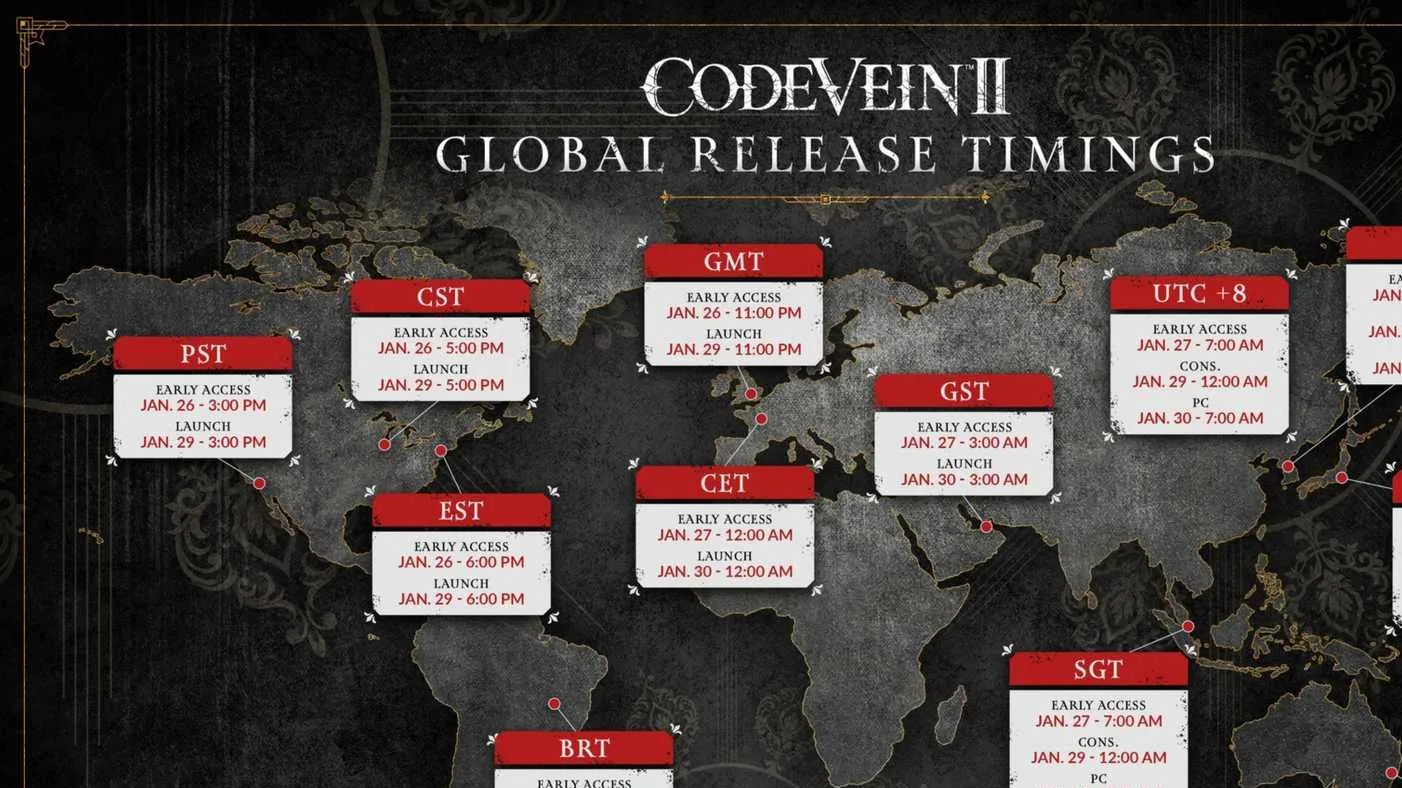 What Time Does Code Vein II Come Out?