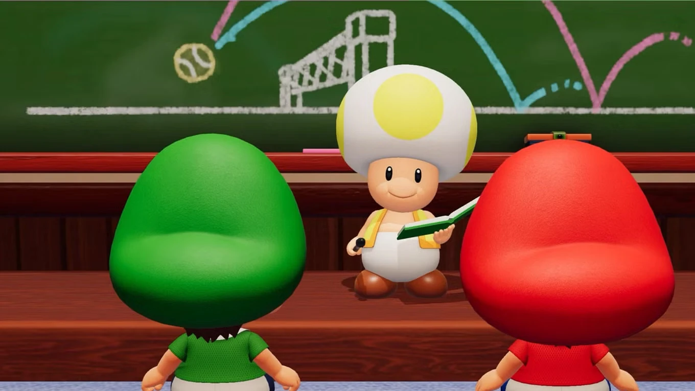 All academy quiz answers in Mario Tennis Fever