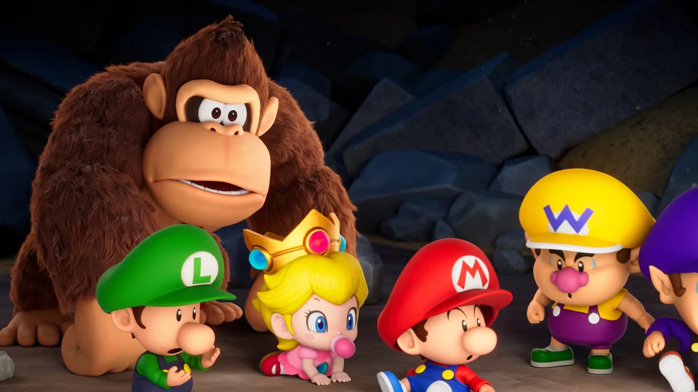 All characters and color variations in Mario Tennis Fever