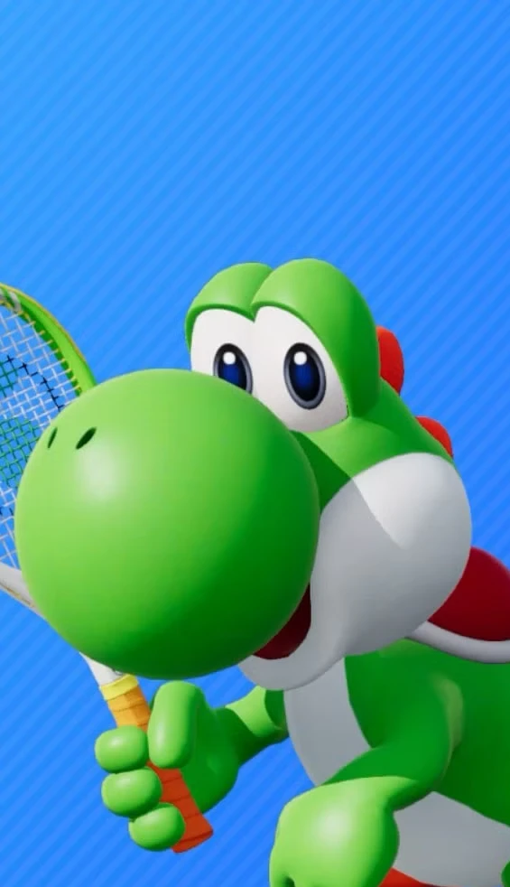 All characters and color variations in Mario Tennis Fever