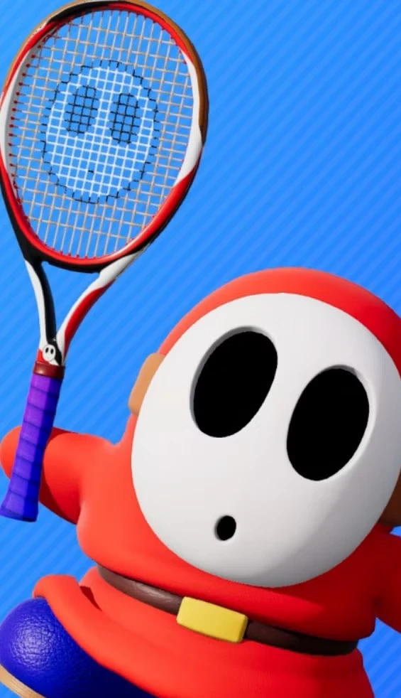 All characters and color variations in Mario Tennis Fever