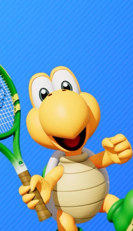 All characters and color variations in Mario Tennis Fever