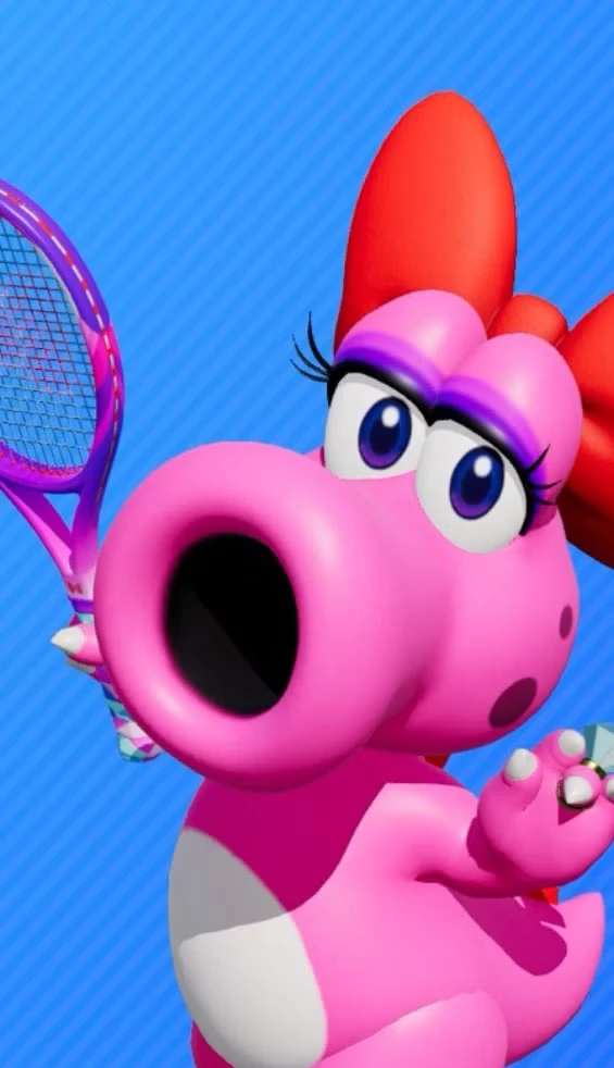 All characters and color variations in Mario Tennis Fever