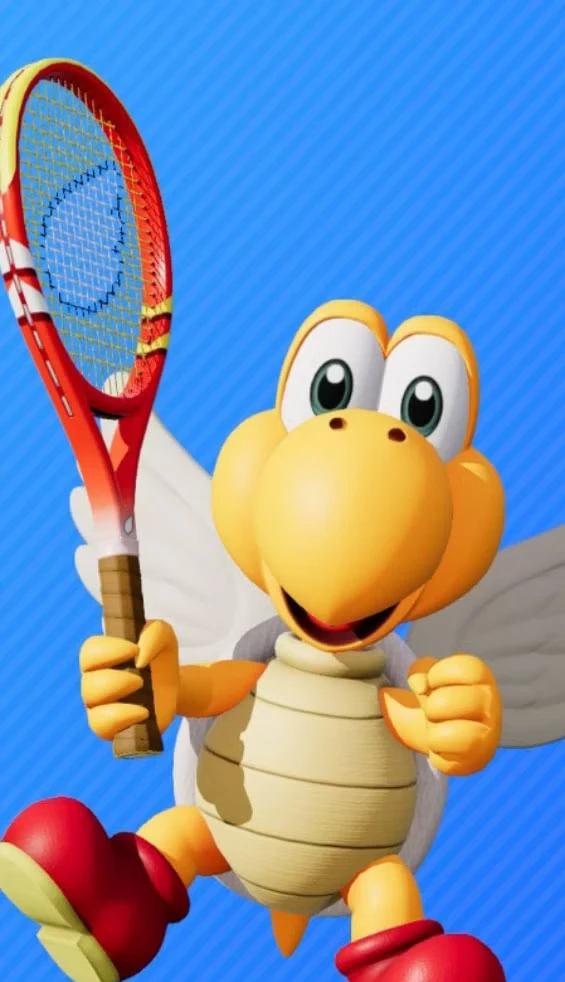 All characters and color variations in Mario Tennis Fever