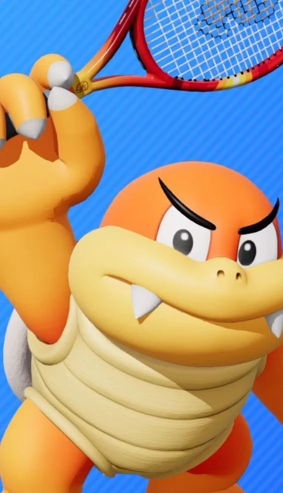 All characters and color variations in Mario Tennis Fever