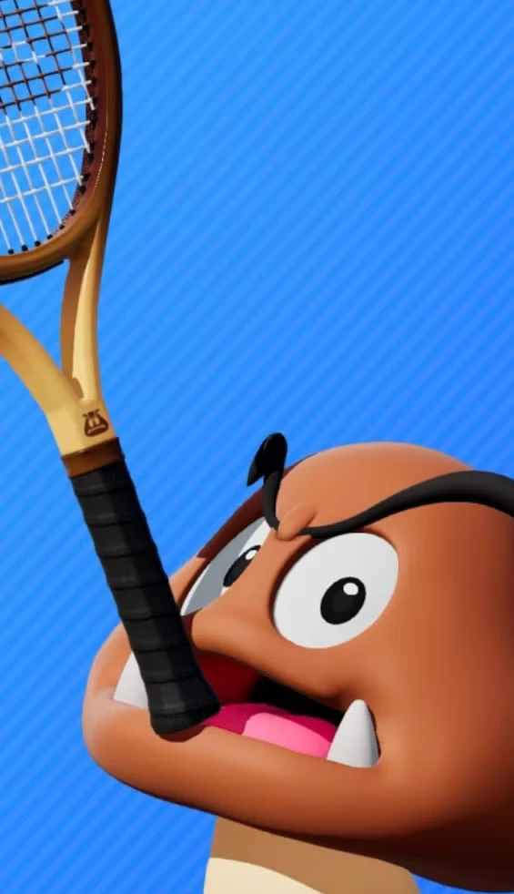 All characters and color variations in Mario Tennis Fever