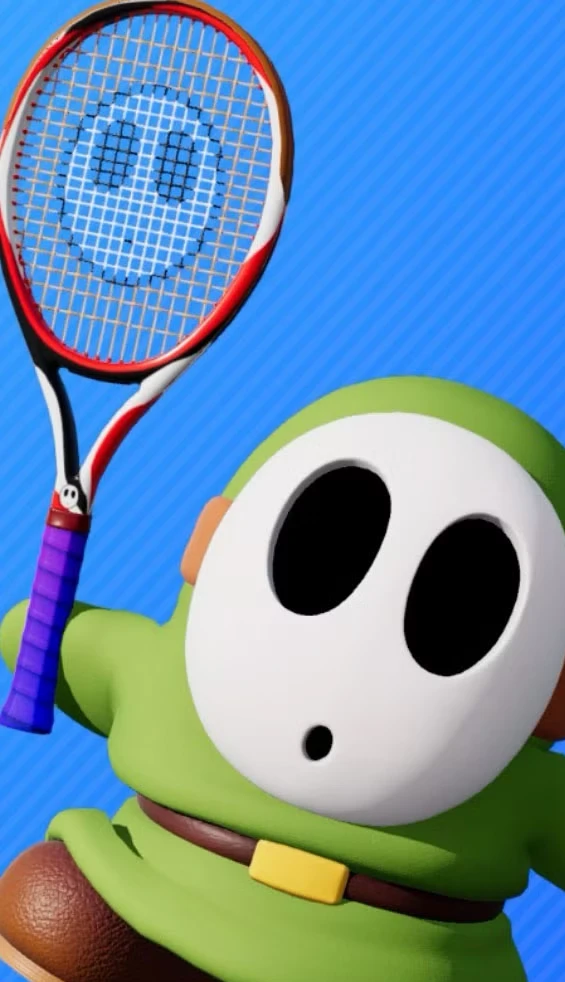All characters and color variations in Mario Tennis Fever