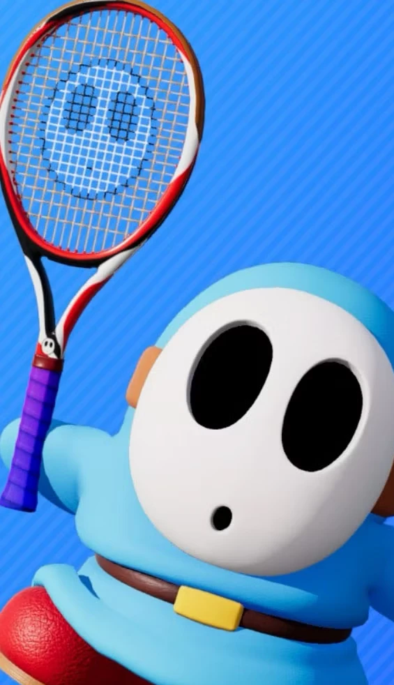 All characters and color variations in Mario Tennis Fever