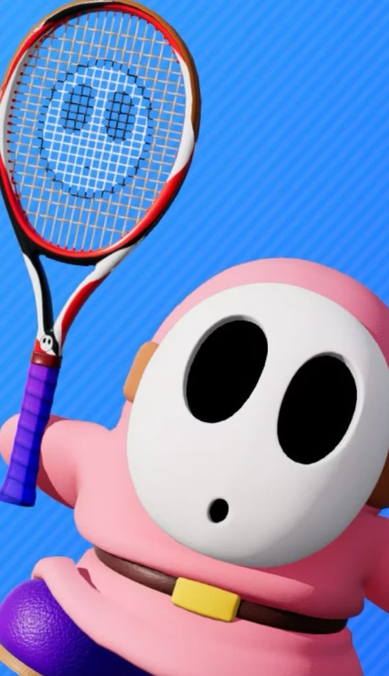 All characters and color variations in Mario Tennis Fever
