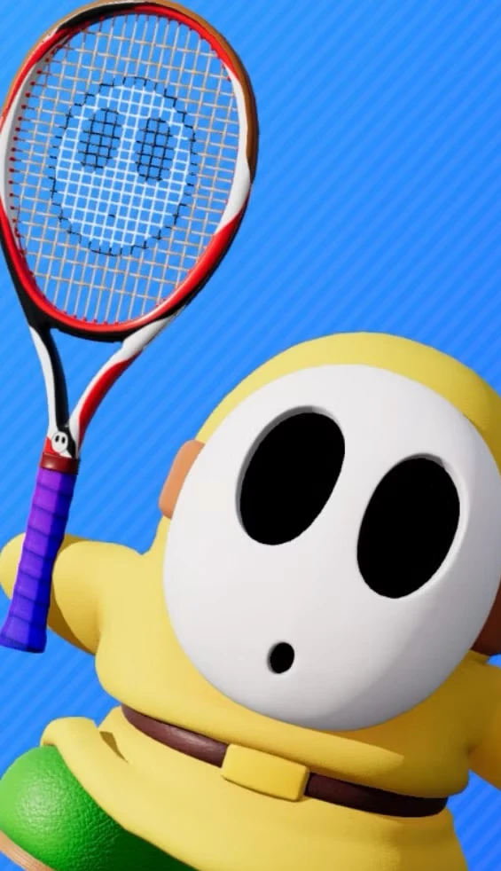 All characters and color variations in Mario Tennis Fever