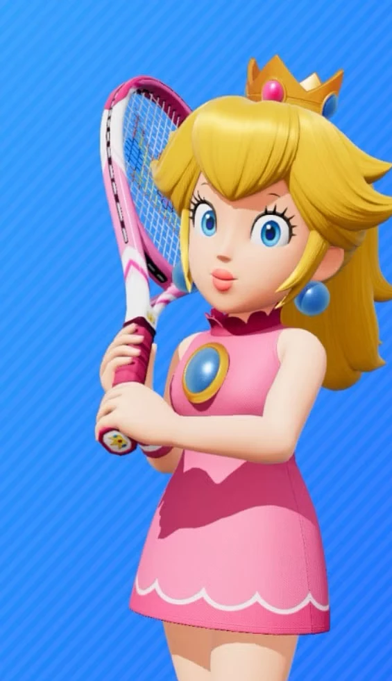All characters and color variations in Mario Tennis Fever