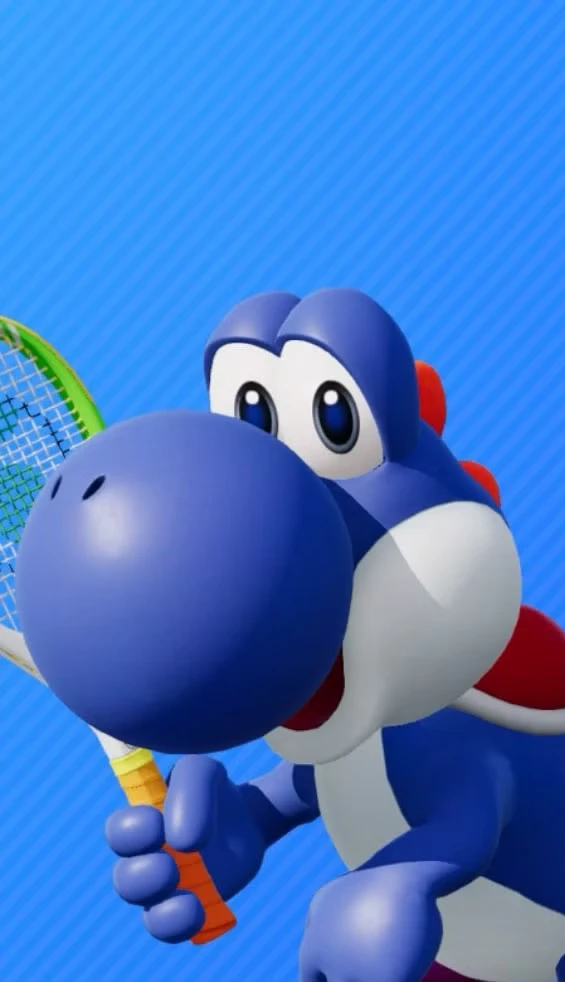 All characters and color variations in Mario Tennis Fever
