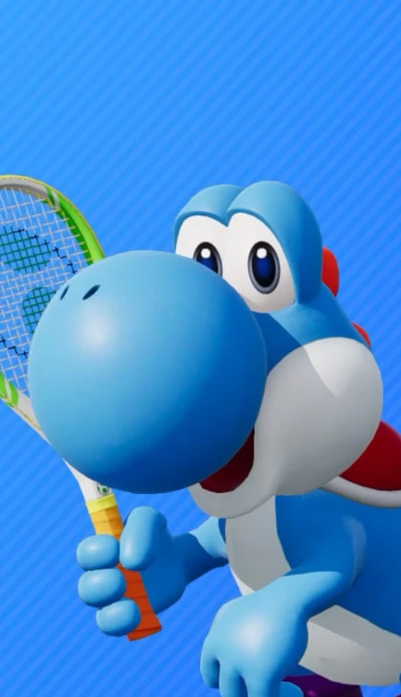 All characters and color variations in Mario Tennis Fever