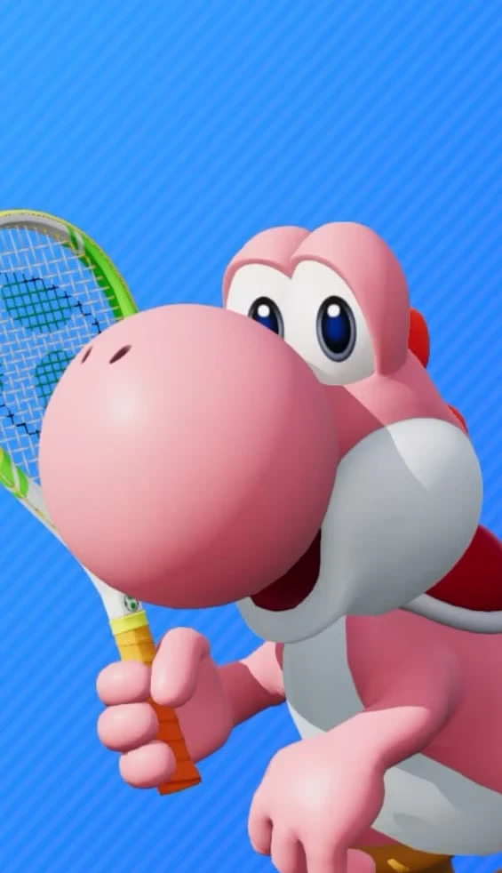 All characters and color variations in Mario Tennis Fever