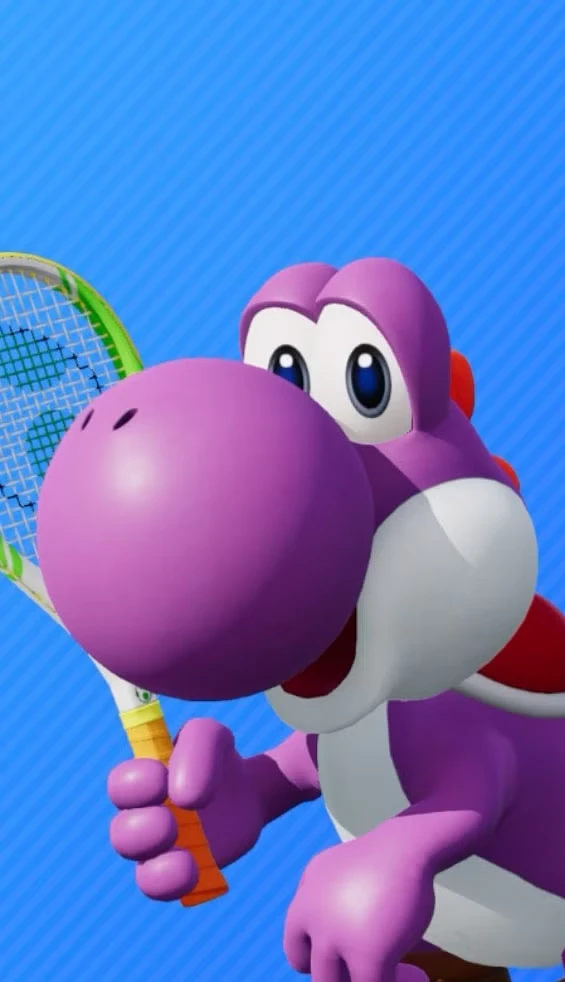 All characters and color variations in Mario Tennis Fever