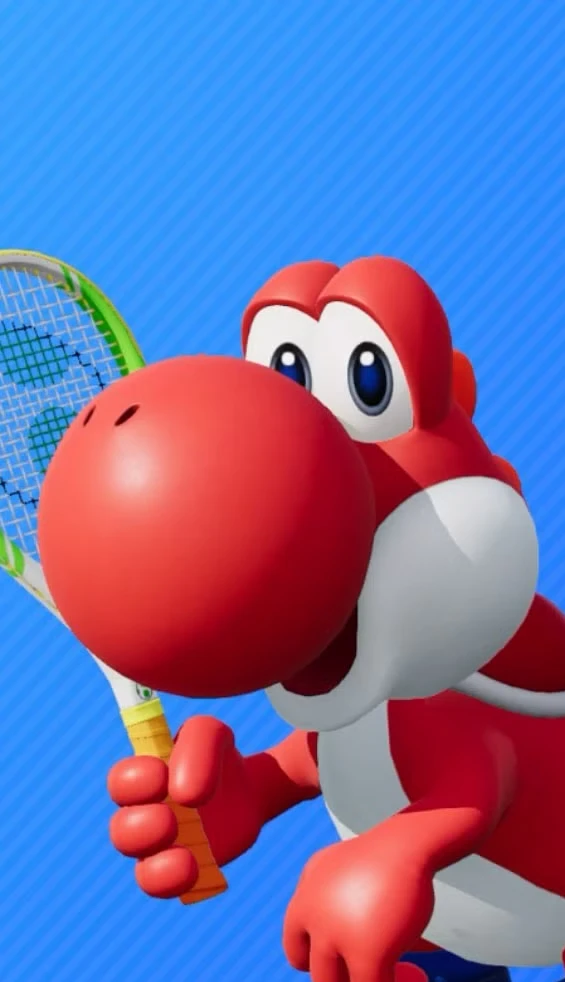 All characters and color variations in Mario Tennis Fever