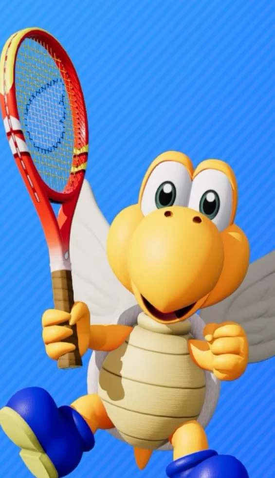 All characters and color variations in Mario Tennis Fever