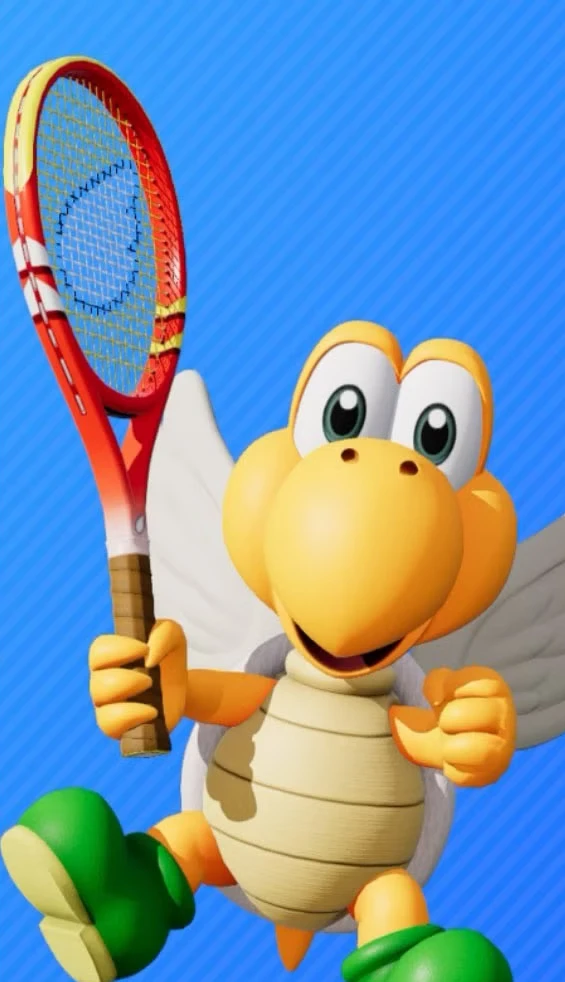 All characters and color variations in Mario Tennis Fever
