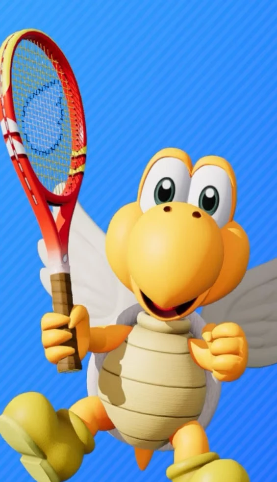 All characters and color variations in Mario Tennis Fever